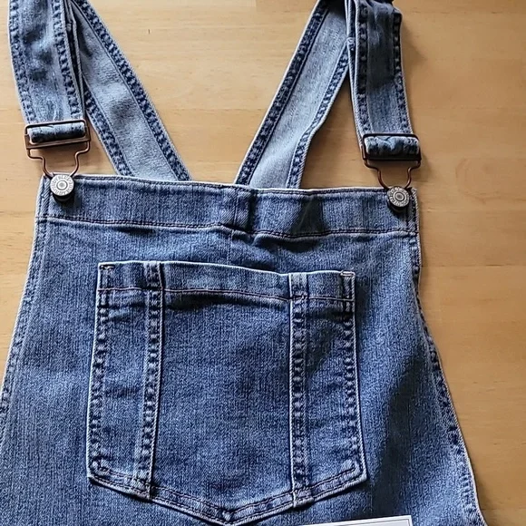 Judy Blue High-Waist Raw Hem Overall Skirt - Picture 6 of 12